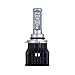 PIAA 72202 White 25W H8/H9/H11/H16 Performance LED Bulb (6000K, 3700 Lm, Twin Pack)