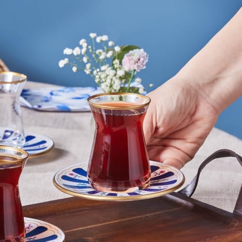 KARACA 1000237099002 Tea Set, Glass