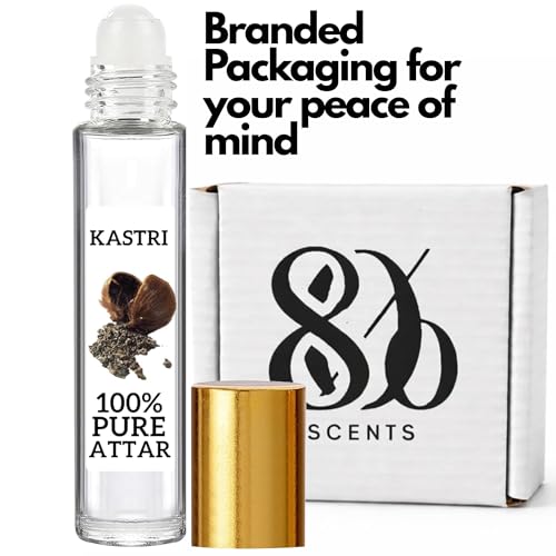 Image of 80% Scents Kasturi Attar Perfume Oil 6ml | Attar Perfume for Men