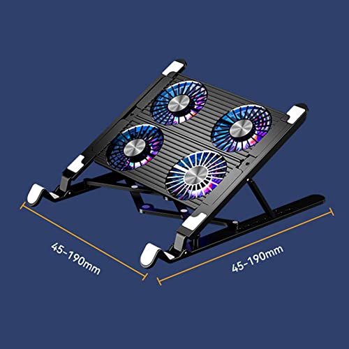 Laptop 4 Cooling Fans, Portable Slim Gaming Notebook miniatura 4