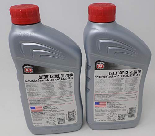 Aceite 5W30 Phillips 66 Shield Choice 2 Quarts Pack miniatura 2