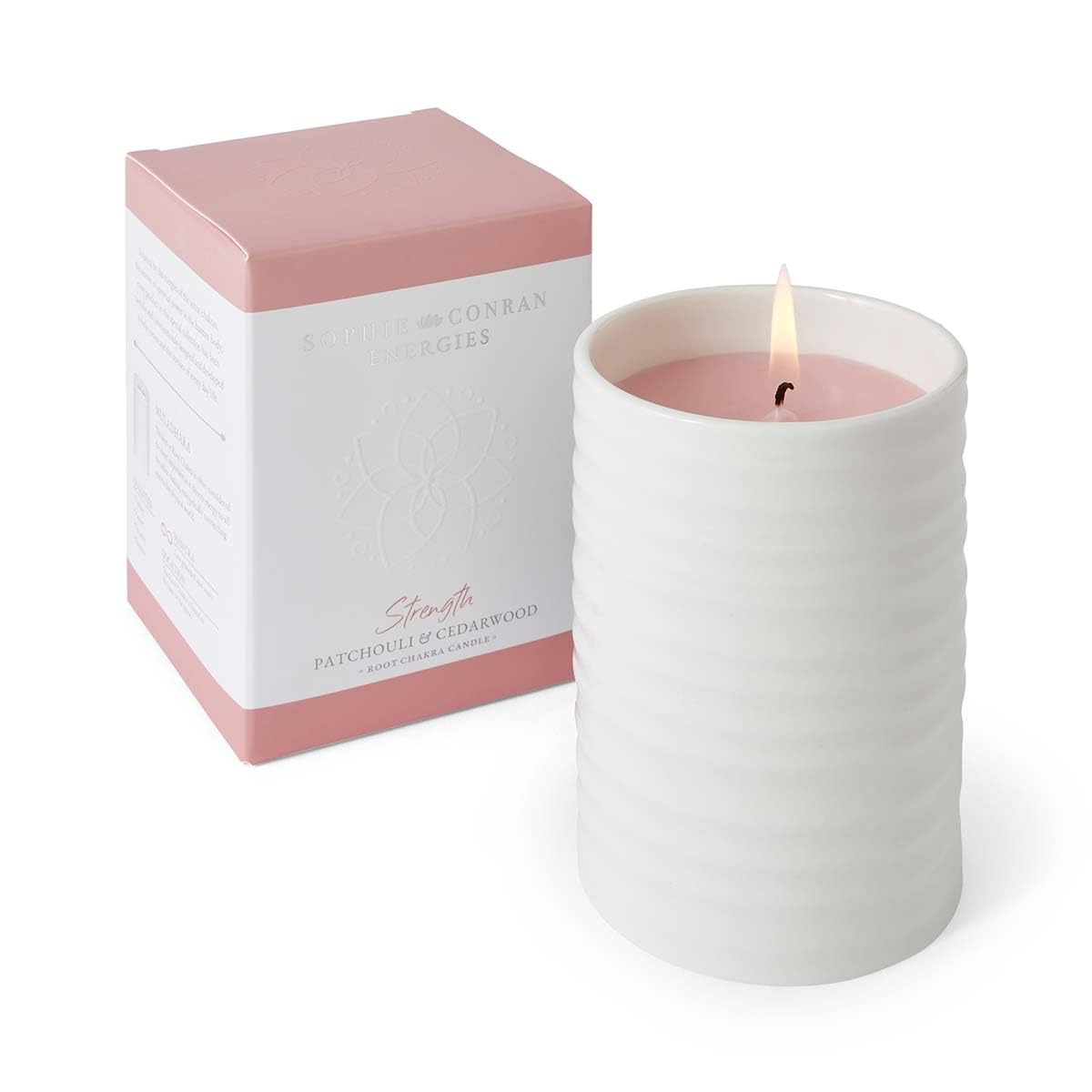 Sophie Conran Patchouli & Cedarwood Candle, White