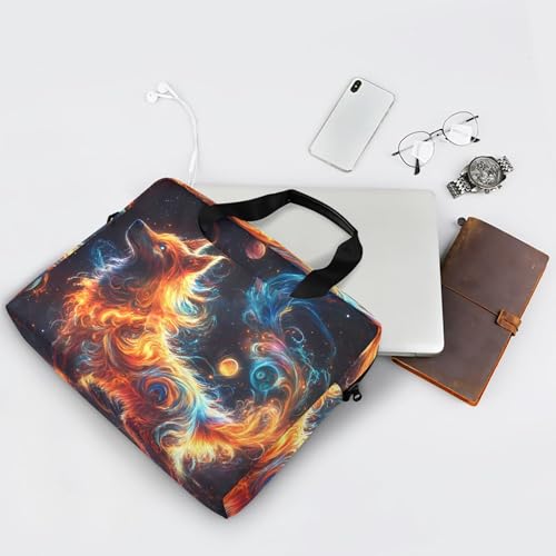 Funda para laptop ALAZA Galaxy Dog 13-15.6 pulg miniatura 7