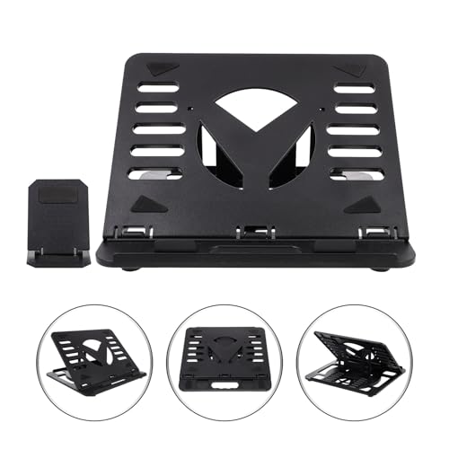 Soporte portátil plegable para laptop Cabilock negro miniatura 7