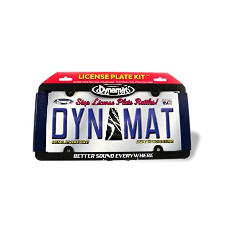 DYNAMAT 19100 License Plate Kit Cover