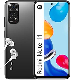 Xiaomi Redmi Note 11 - Smartphone 128GB, 4GB RAM, Dual Sim, Graphite Grey