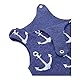 Strampler Spieler Anker maritim jeansblau (86)