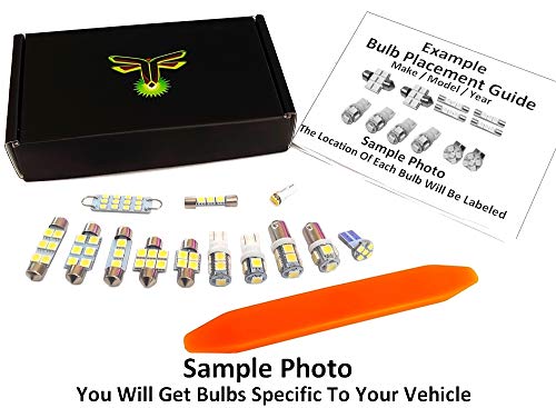 Kit 14 Piezas Luz Led Interior 6000K para Infiniti QX60 miniatura 2