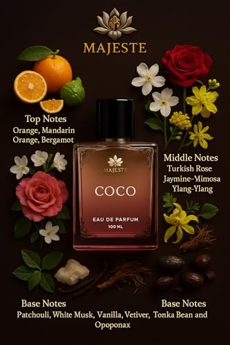 Image of Coco & Black Fury Perfume Pack of 2 | Luxury Long-Lasting | Unisex Perfume | Eau de Perfume | Coco 100ml & Black Fury 50ml