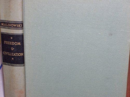 Freedom and civilization, B0007DTWE0 Book Cover