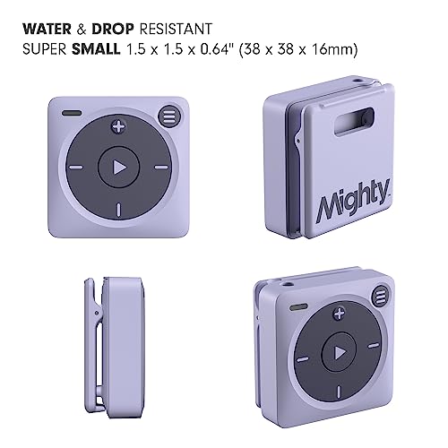 Mighty Vibe 3 Spotify Music Player (Lavanda) - Compatível com fones Bluetooth e com fio - Armazename