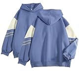 Dolpind Sudadera con capucha de K-pop para mujer y niñas, suéter de manga larga casual, ropa de fan, mercancía, artículos, productos, Azul 01, XS