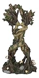 Ebros Gift Dance of Spring Celtic Greenman and Tree Woman Gaia Dryad Ent Native Earth Goddess Couple Kissing and Making Love Figurine Tree of Life Mystical Creature Being Forest Flora and Fauna