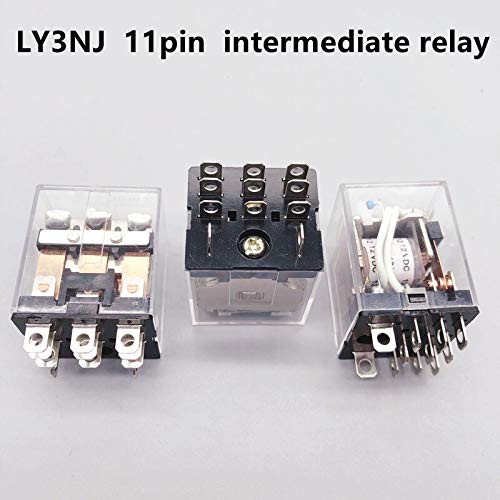 Interrupteur 11 broches LY3NJ pour la rénovation de tableaux électriques AC 220V - 4