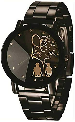 BID Black Dial Stainless Steel Chrome Plated Analog Women Watch & Girl Watches (Black) (B08YRWG63R) Amazon Price History, Amazon Price Tracker
