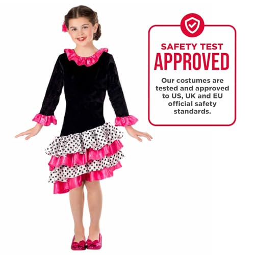 Vestido flamenco para niñas Fun Shack miniatura 4