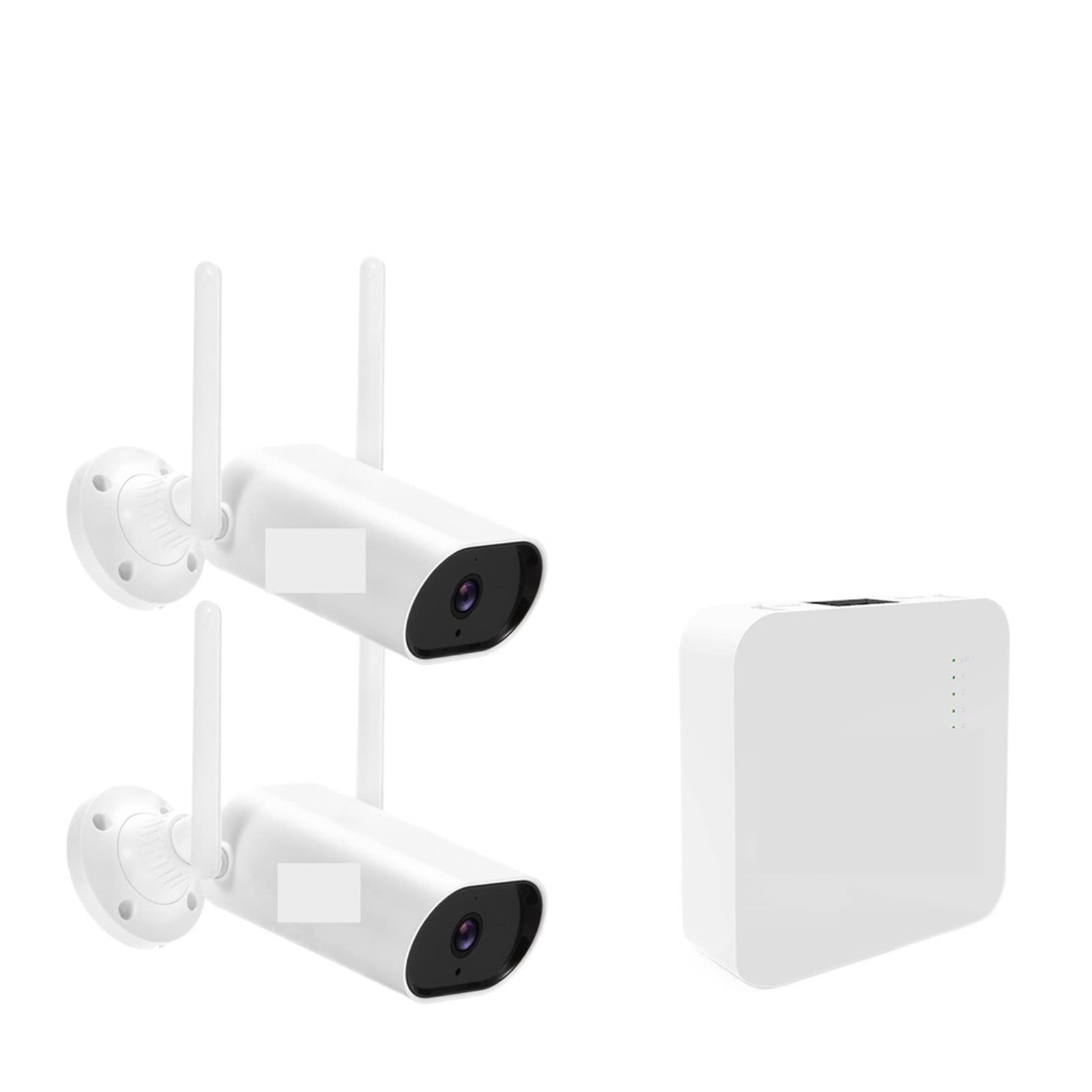 Sistema de cámaras de seguridad para exteriores 3MP Conjunto de cámara WiFi Mini inalámbrico Nvr Sistema de sonido del sistema de videos de vigilancia del kit Sistema de cámara de seguridad al aire li