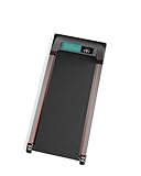 Walking Pad Treadmill, WalkDate Incline Walking Pad Under Desk Treadmills 330 Lbs Capacity, 2.5HP Low Noise Portable Running Machine for Home and Office, with LED Display, Remote Control, Paleblue