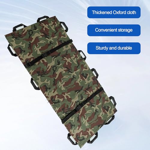 Civière d'urgence pliable bleue indispensable pour le maintien à domicile