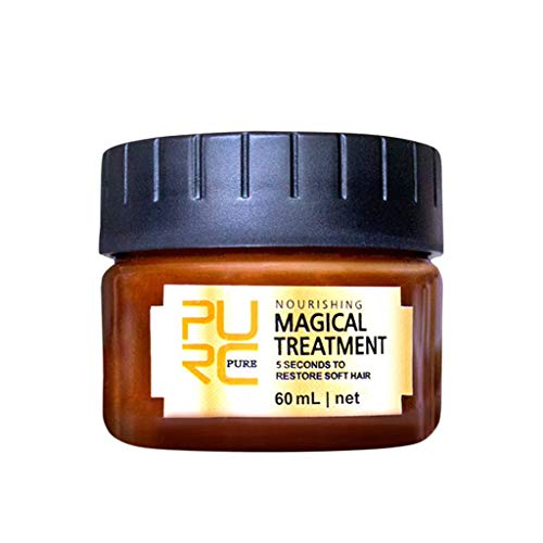 FushiYH Advanced Molecular Hair Root Treatment Collagen Intensive Treatment 60 ml, with argan Oil, jojoba Oil, shea Butter, and Aloe Vera, 100% Silicone Free & Animal Free