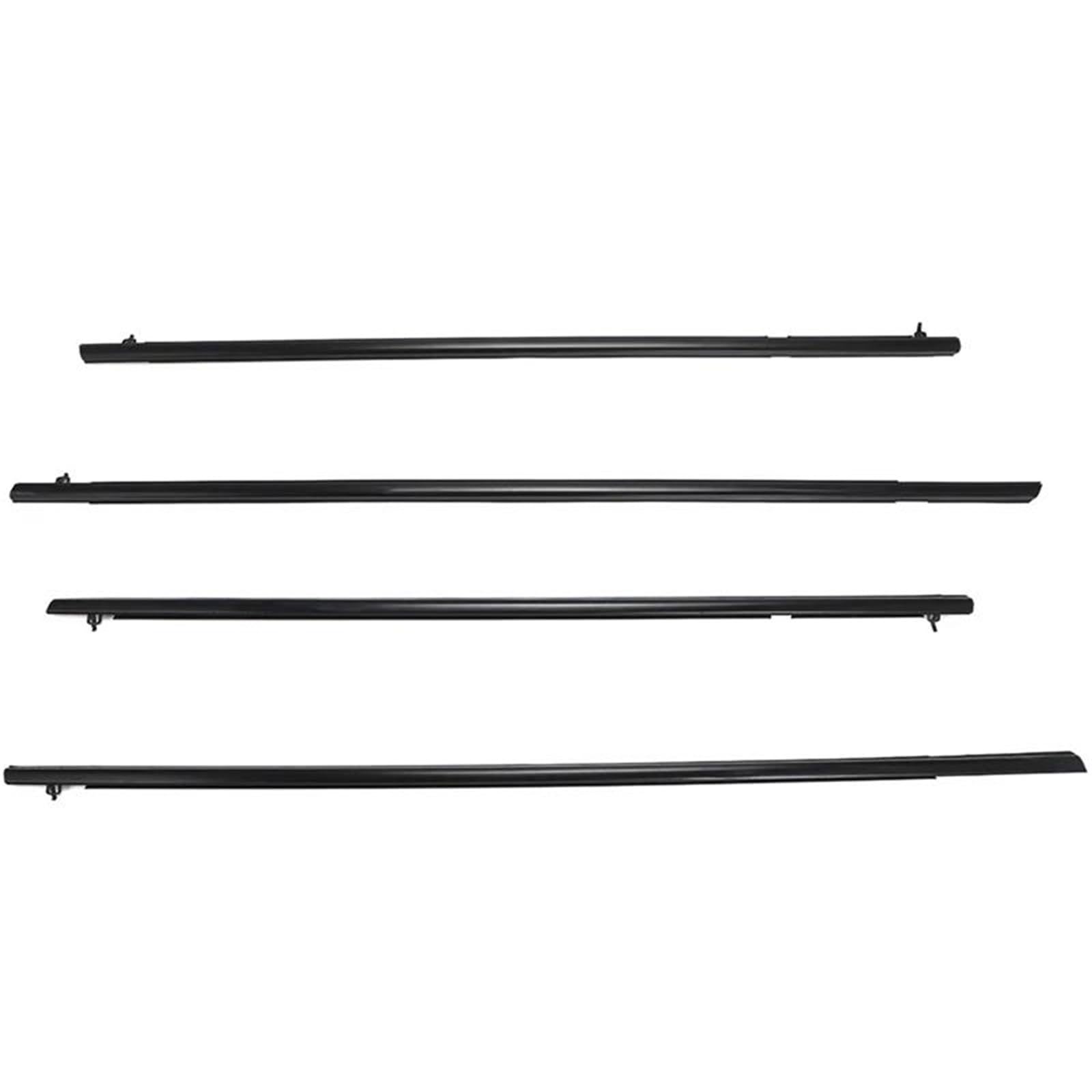 Ysdsls One Color Car Window Weatherstrip Door Moulding Trim Belt Outer Glass Sealing Belts For Civic 2016-2021