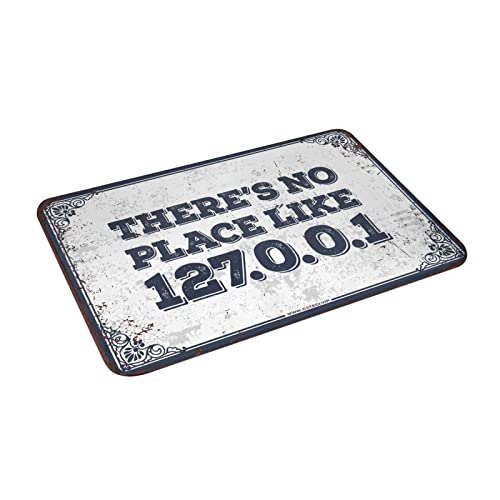 Tapete personalizado 127.0.0.1 de 50x80 cm para decorar salas de juegos y habitaciones 3