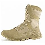 FIT WELL komfortabel: Die Militärstiefel sind weich und atmungsaktiv, passen sehr gut zu Fuß, tragen den ganzen Tag bequem und halten die Füße nach langer Zeit zu Fuß trocken. Das Militär-Boot ist leicht zu tragen mit schnell zumachen Nylon Schnürsenkel und die High-Top-Boot-Kragen könnte Ihr Knöchel gut zu schützen, Menschen, die die Militärstiefel alles trägt haben gesagt, dass sie es für richtig gut und sehr bequem sind.