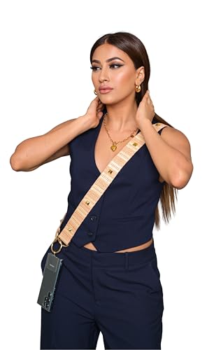 House of Faye Sling Universal Phone Lanyard for Mobile Cases | Hand-Crafted | Secure & Stylish | Cross Body Strap (Beige) Deal