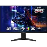 MSI MAG 275QF X32 27-Inch WQHD Gaming Monitor, 2560x1440 Rapid IPS, 320Hz, 0.5ms, DisplayHDR 400, AMD FreeSync™ Premium, Eye care, AI vision, HDMI 2.1, DP 1.4a, Frame-less, Vesa Mount, Black