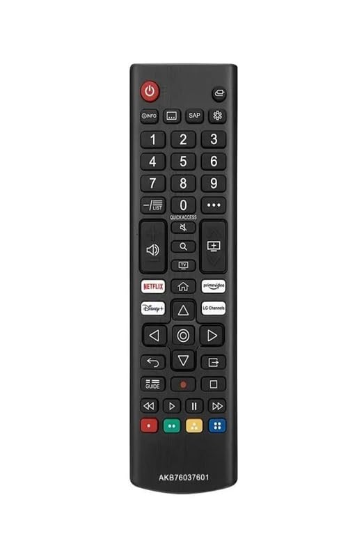 Télécommande pour tous modèles LG TV LED 4K connectée Prime-Video