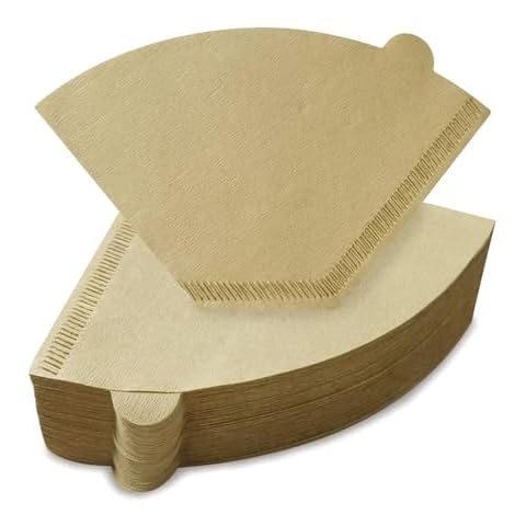 DEFUTAY 100 Count Coffee Filter #2 - Preserves Flavor and Convenience - Unbleached Cone Coffee Filters Fit for Drip Coffee Maker - Easy to Use and Dispose Cover