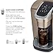Keurig K-Elite Single Serve K-Cup Pod Coffee Maker, with Strength and Temperature Control, Iced Coffee Capability, 8 to 12oz Brew Size, Programmable, Brushed Gold