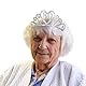 Beistle 60633-80 Glitzerndes Metall 80 Tiara, Silber