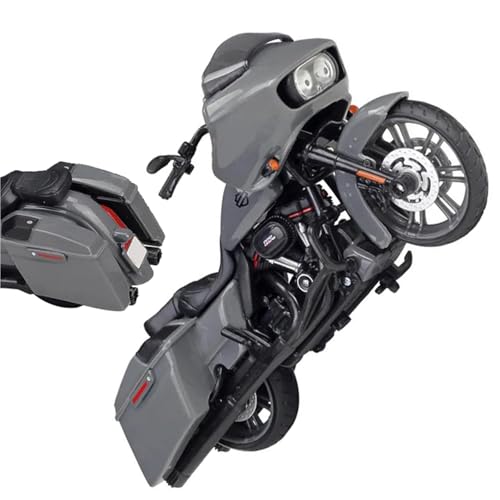 Moto Harley Davidson CVO Road Glide 1:18 miniature de collection en métal pour vitrine salon