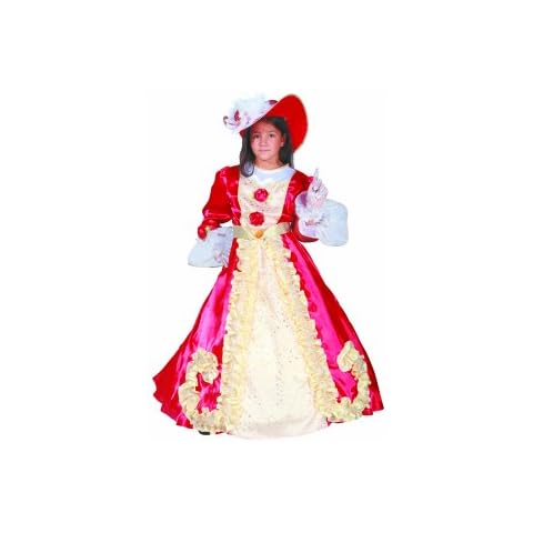 Dress Up America Disfraz de Adorable Noble Dama para Niños Cover