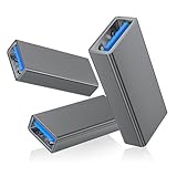 Adaptateur USB A Femelle à Femelle : Cet adaptateur permet de connecter deux câbles USB A mâle pour étendre la longueur d'un câble USB A existant. Il fonctionne comme un coupleur passif et ne modifie ni n'ajoute de fonctionnalités USB.