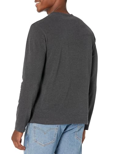 Vince Men's Sueded Jersey L/S Henley2