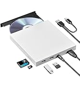Amazon.com: ROOFULL External CD DVD +/-RW Drive, USB 3.0 CD/DVD-ROM ...