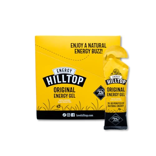 Hilltop Energy Gels - Natural Honey Energy Gel - Original - 12x30g