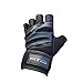 Fit Four F4W Weightlifting Glove with Wrist Support - Gloves for Workout, Weight Lifting Cross Training and Crossfit - Men and Women (Medium)