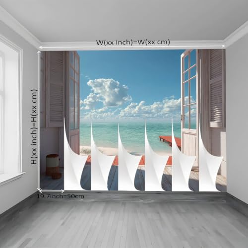 Papier Peint Panoramique Porte En Bois Décoration Murale 3D