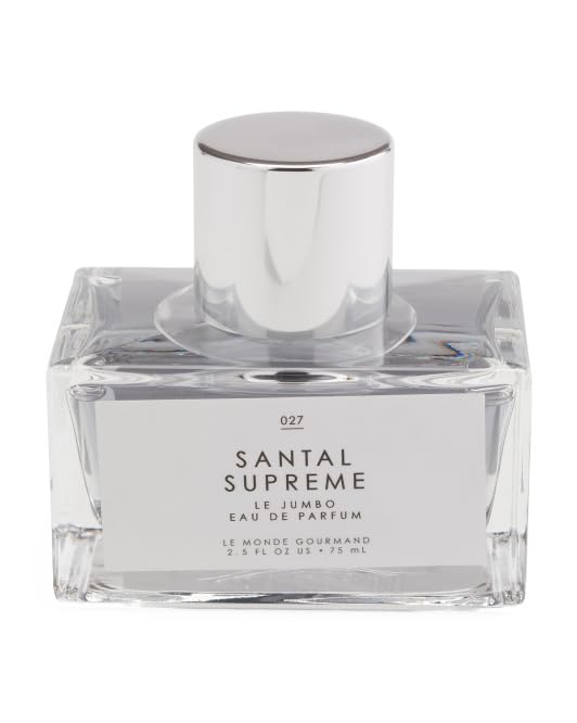 Generic Tru Fragrance Gourmand Santal Supreme Eau de Parfum 2.5 oz JUMBO Scented Fragrance for Men, Women, Unisex