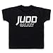 My Icon Art & Clothing Avenue Judd Galaxy Sci Fi Comedia TV con logo de la nave espacial para niños Negro Negro ( pecho 81 cm/9- 11 años