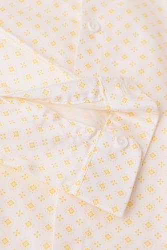 Image of Allen Solly Boys' All-Over Print Shirt | Bow Tie Detail | Regular Fit | Wedding & Festive