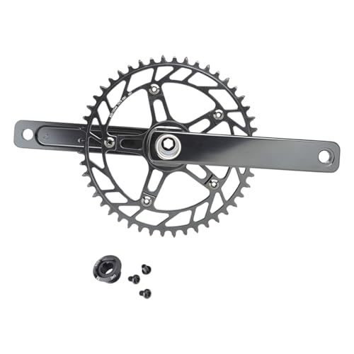 Pédalier vélo de route et pliant en aluminium compatible chaîne 9 à 12 vitesses