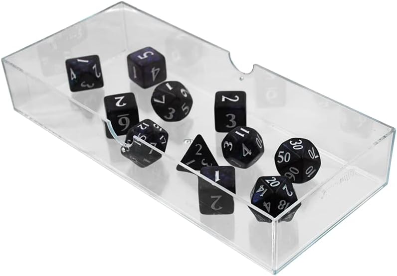 Ultra PRO - Eclipse 11 Dice Set (Jet Black) - Great Dice Set for All Kinds of Card Games and Board Games Such As, DND, MTG, and RPG - UP Your Game with Ultra PRO