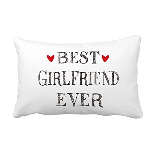 DIYthinker Mejor Novia Nunca Cita Corazón Banda Almohada