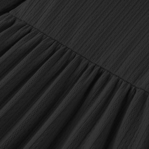 Girls' Baby Dress Infant Toddler Girl Ruffles Long Sleeves Cotton Dress4