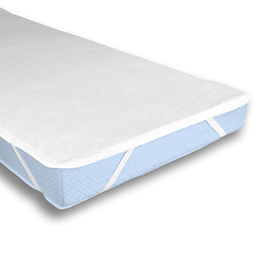 Preisvergleich Produktbild Leonado Vicenti Wasserundurchlässige Matratzenschoner 2er Pack Inkontinenz Auflage Baumwolle wählbar in verschiedenen Größen, Maße Matratzenschoner:2 Stück 180 x 200 cm