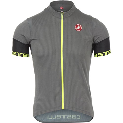 CASTELLI 2017 Men's Entrada Full Zip Short Sleeve Cycling Jersey - A16013